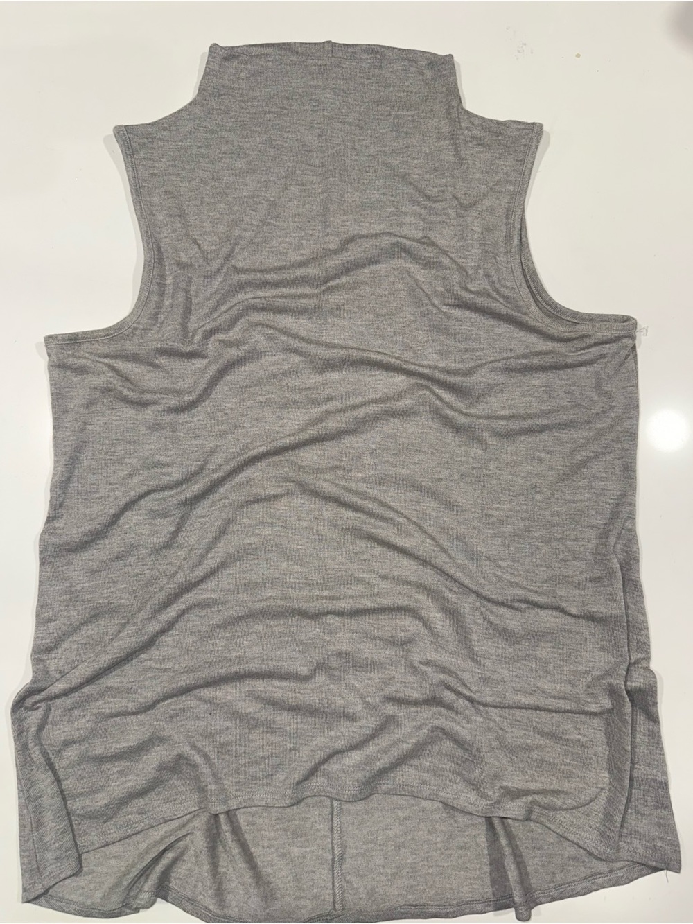 Light Gray Sleeveless Tank Top dress